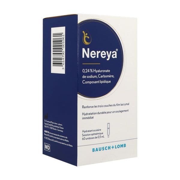 NEREYA UD S OPHT 60UNID/0,5ML