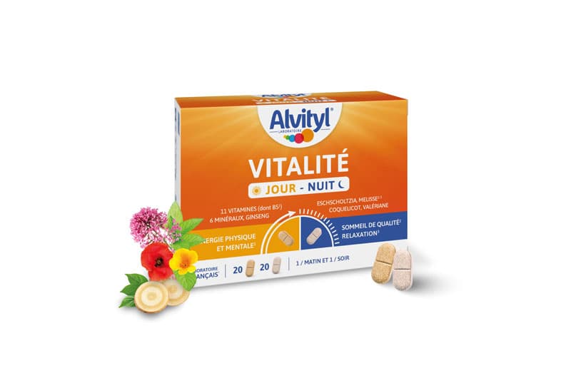 ALVITYL VITALITE JOUR/NUIT CPR B/20+20