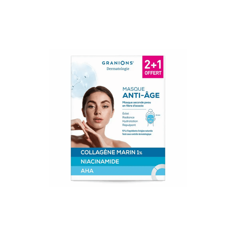 GRANIONS DERMATO MASQUE SECONDE P ANTI-AGE 3