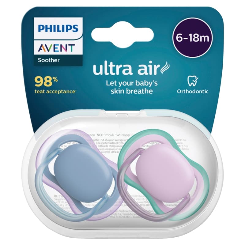 AVENT SUCETTES ULTRA AIR 6-18M