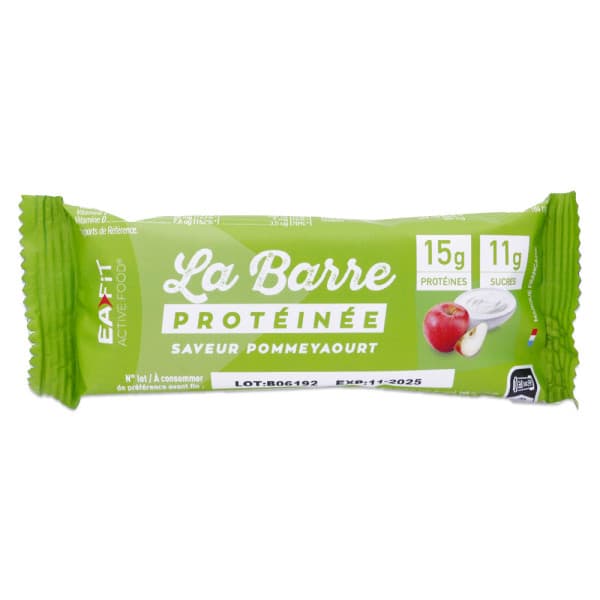 EAFIT BARRE PROTEINEE POMME YAOURT 46G