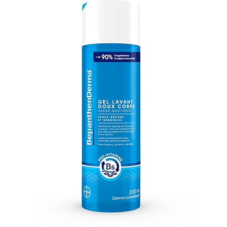 BEPANTHENDERMA GEL LAV DOUX CORPS FL/200ML