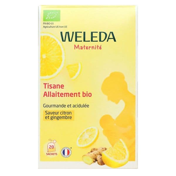 WELEDA TISANE ALLAITEMMENT CITRON/GINGEMBRE 20SACH