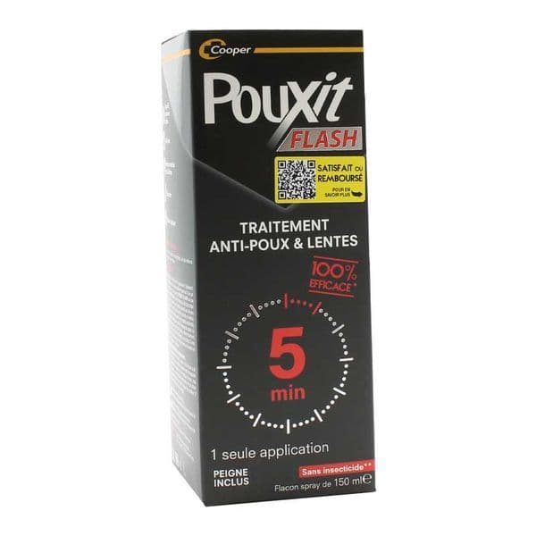 POUXIT FLASH LOT SPR/150ML STICKER