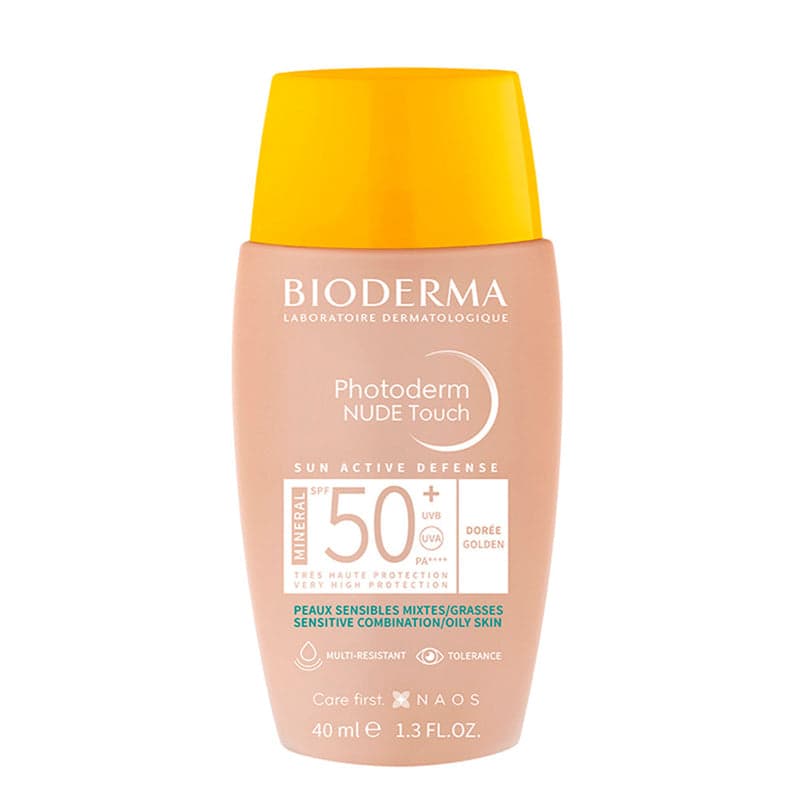 Naos Bioderma PHOTODERM NUDE TOUCH SPF50+ CR DOREE FL/40ML