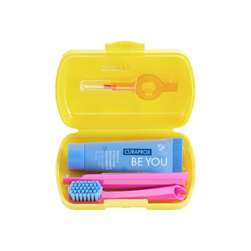 CURAPROX TRAVEL SET YELLOW