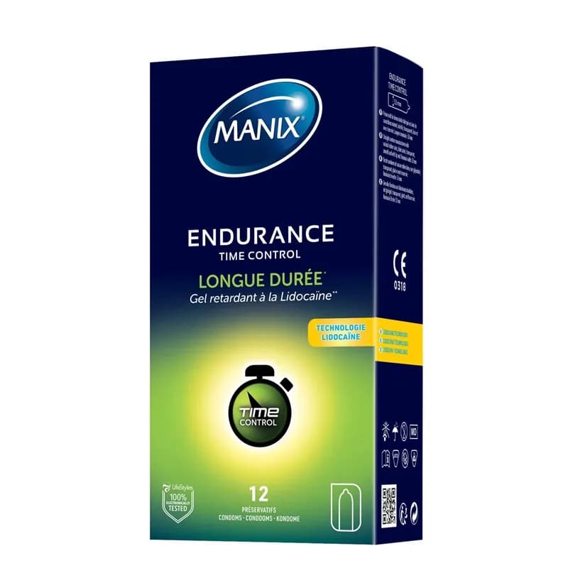 MANIX ENDURANCE TIME CONTROL PRESERV B/12