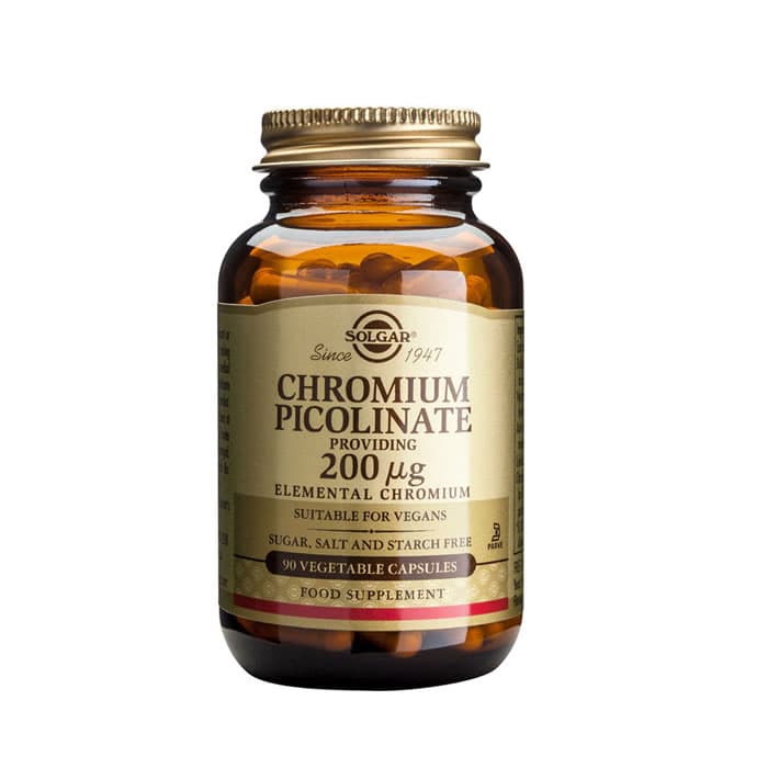 Nestlé Health Science SOLGAR CHROME PICOLINATE TABL P/90