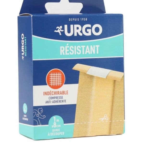 Urgo URGO RESISTANT PANS BDE DECOU ANTISEP 8CMX1 M