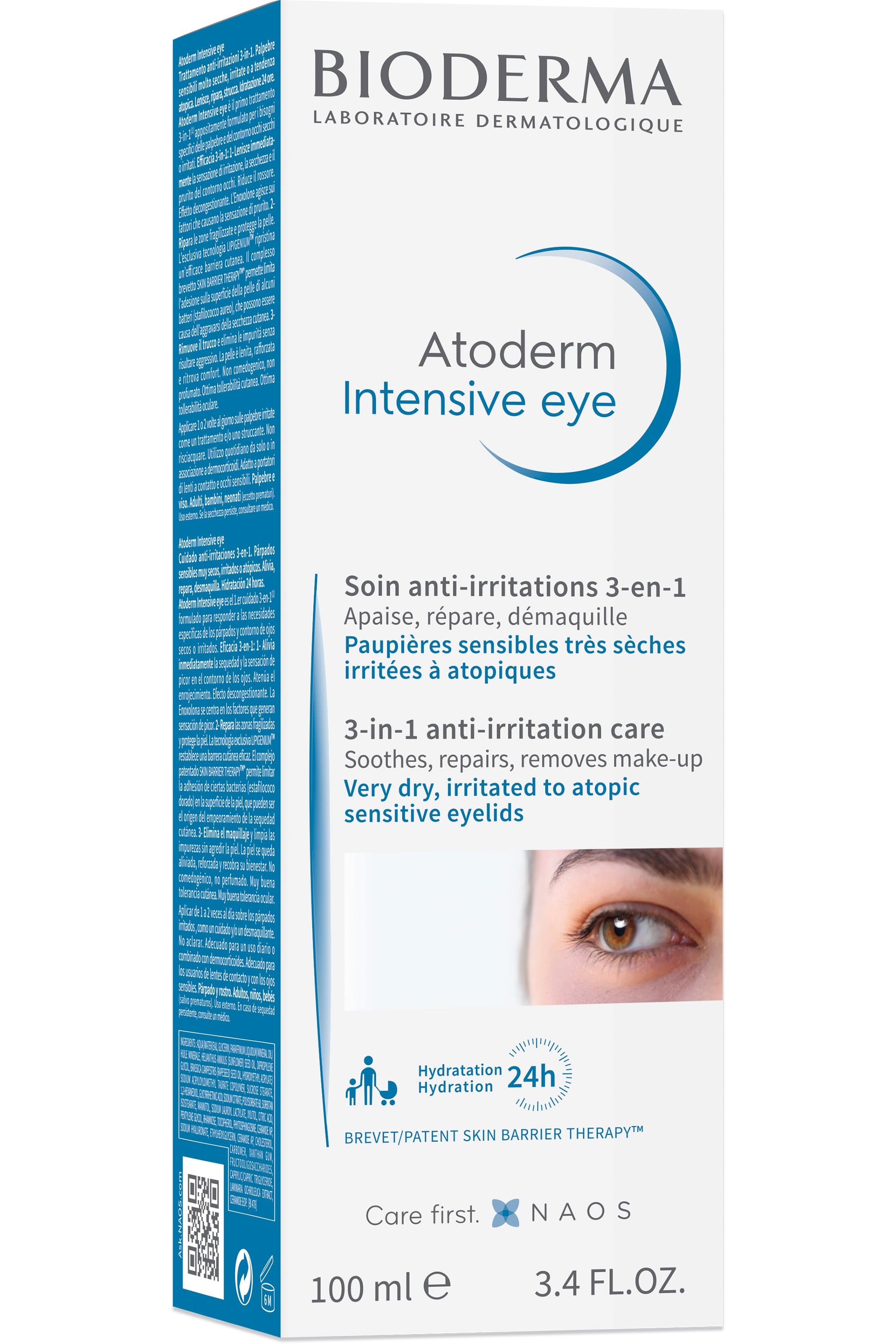 ATODERM INTENSIVE EYE CR T/100ML