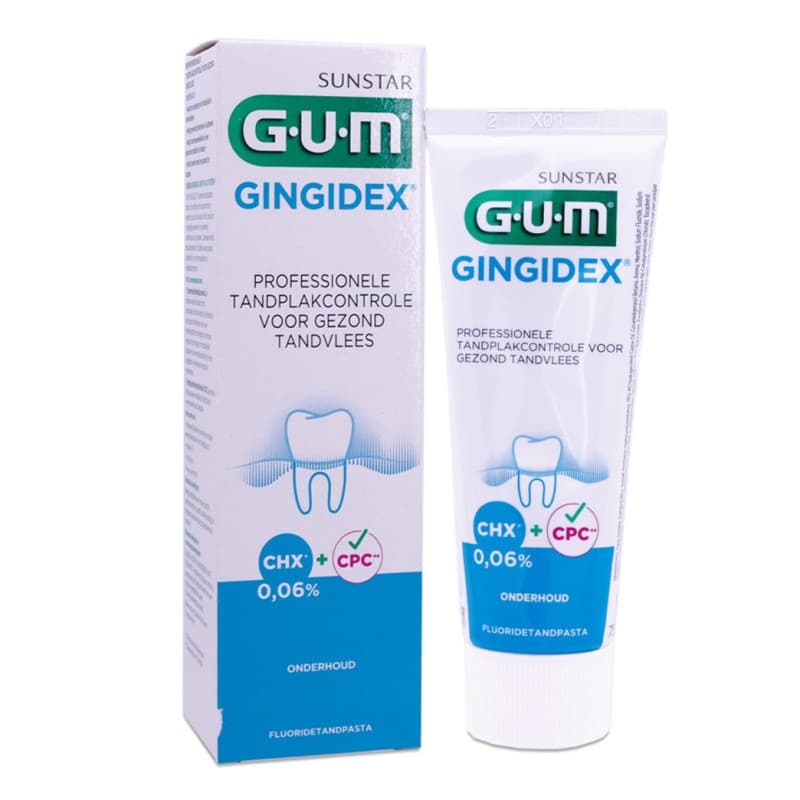 GUM GINGIDEX 0,06% GEL DTF GENC MAINTEN 75ML