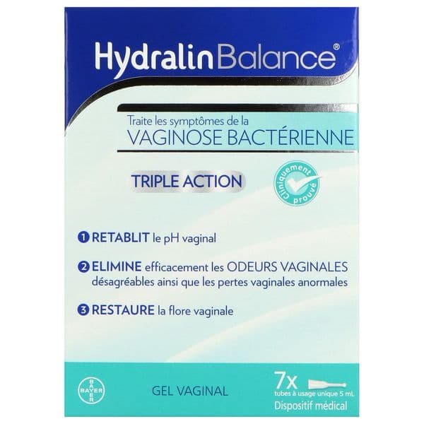 HYDRALIN BALANCE GEL VAG TRIPLE ACT 7UNID/5ML