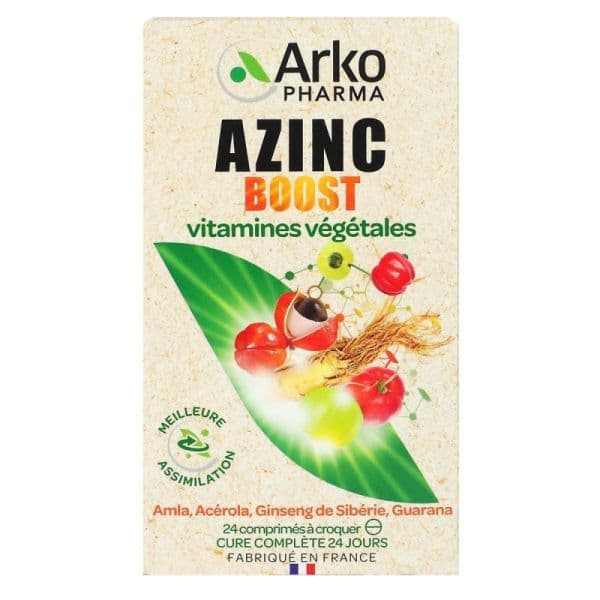 Arkopharma AZINC VEGETAL BOOST CPR CROQ B/24