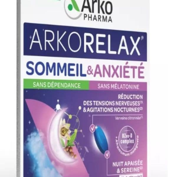 ARKORELAX SOMMEIL ANXIETE CPR B/30