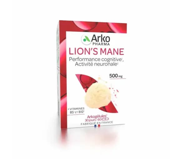 ARKOGELULES LION'S MANE GEL FL/60