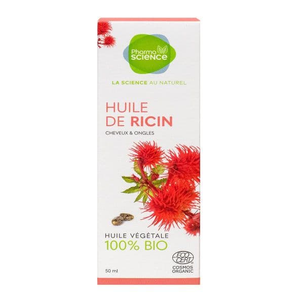 HUILE DE RICIN BIO PHARMASCIENCE 50 ML