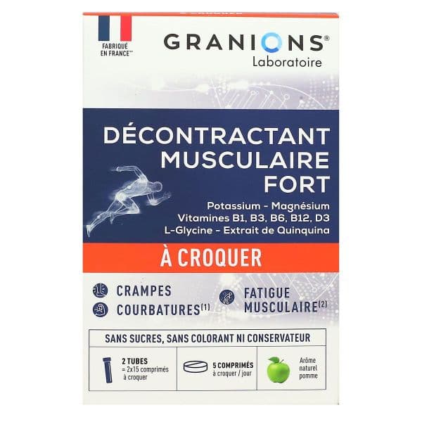 GRANIONS DECONTRACT MUSCUL FORT CPR CROQ B/30