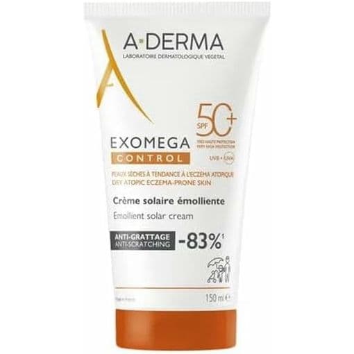 ADERMA EXOMEGA CONTROL SPF50+ CR T/150ML