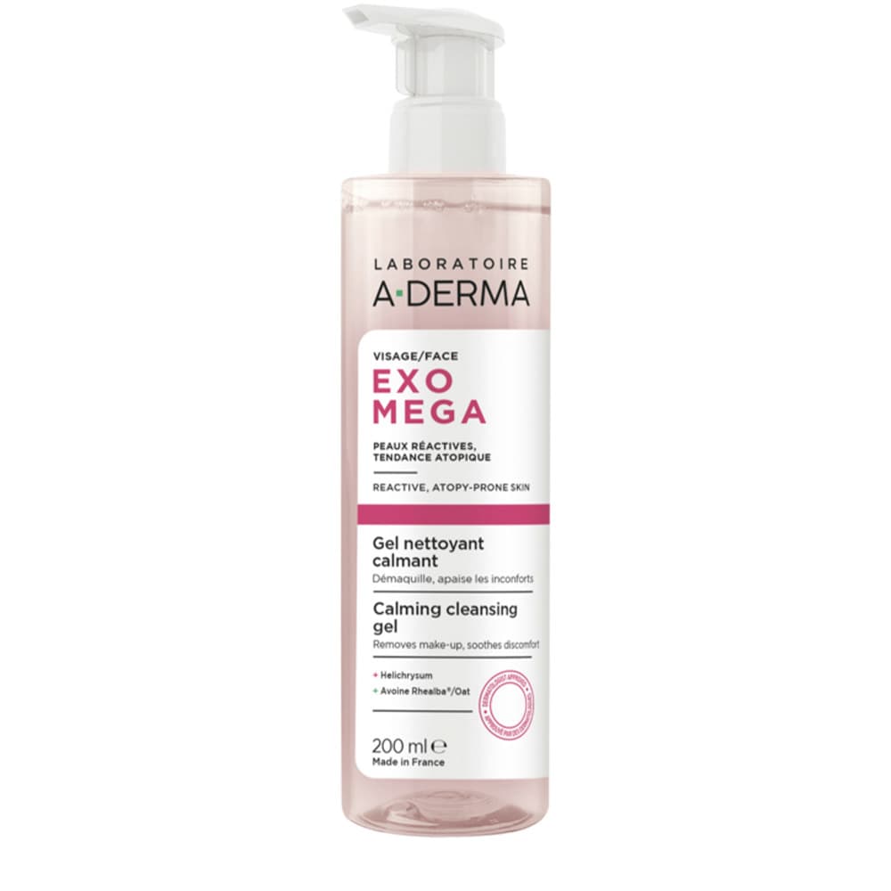 A-Derma ADERMA EXOMEG VIS GEL NETTOY CALMANT T/200ML