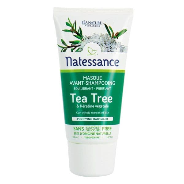 NATESSANCE TEA TREE MASQUE AV SHAMP T/150ML