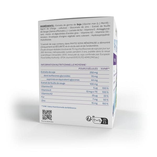 PHYTO SOYA 35MG + SAUGE GEL MENOPAUSE B/180