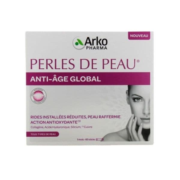 Arkopharma PERLES DE PEAU ANTI-AGE GLOBAL PDR 60ST