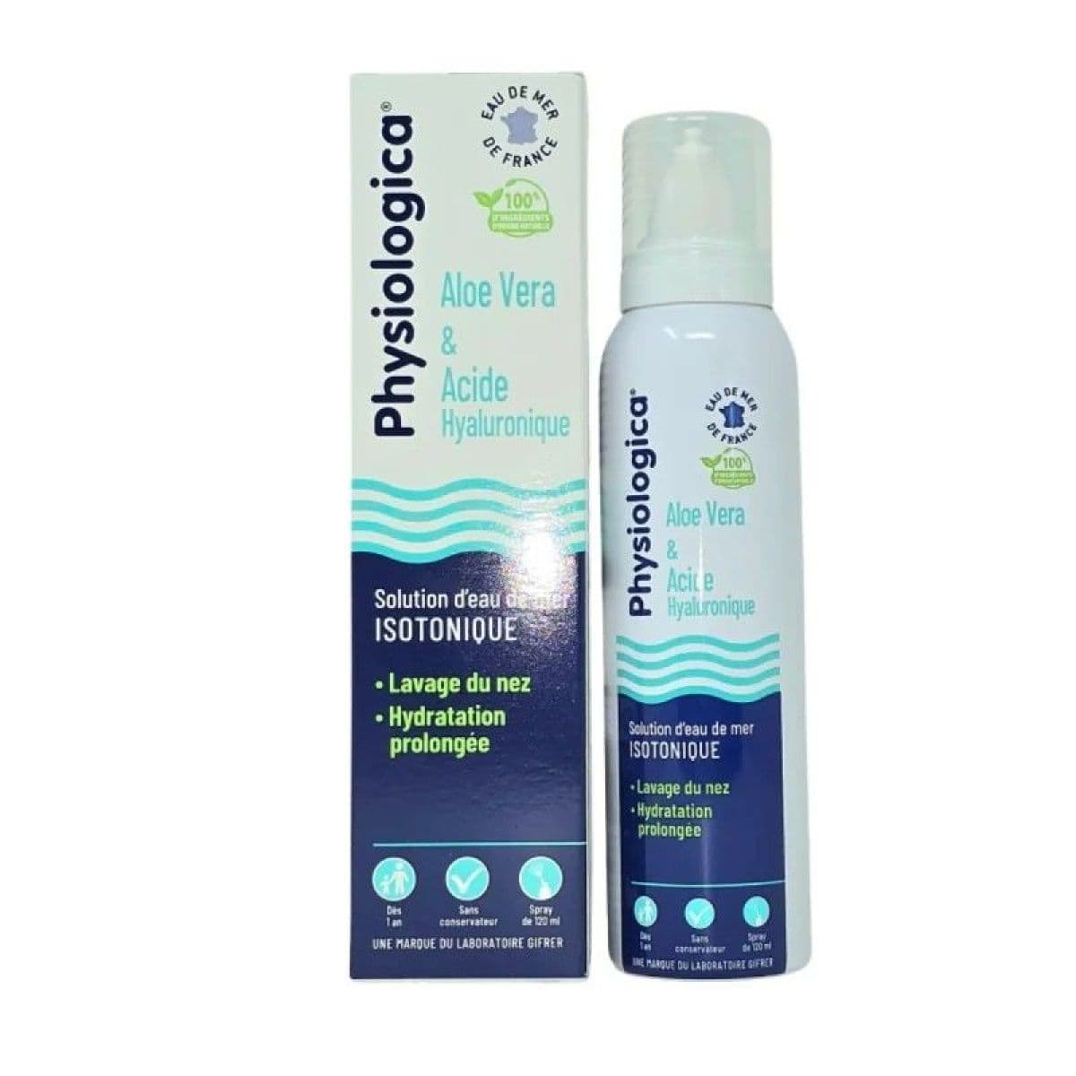 PHYSIOLOGICA SPRAY ISOT EAU MER ALOE AH 100ML