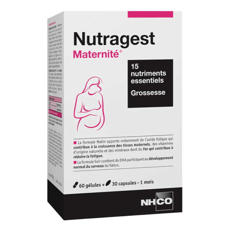 NHCO* NUTRAGEST MATERNITE GEL+CAPS GROSS B/60+30