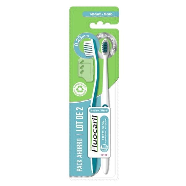 U-Labs FLUOC PREC INTERD BR DENTS MED 23/100 LOT/2