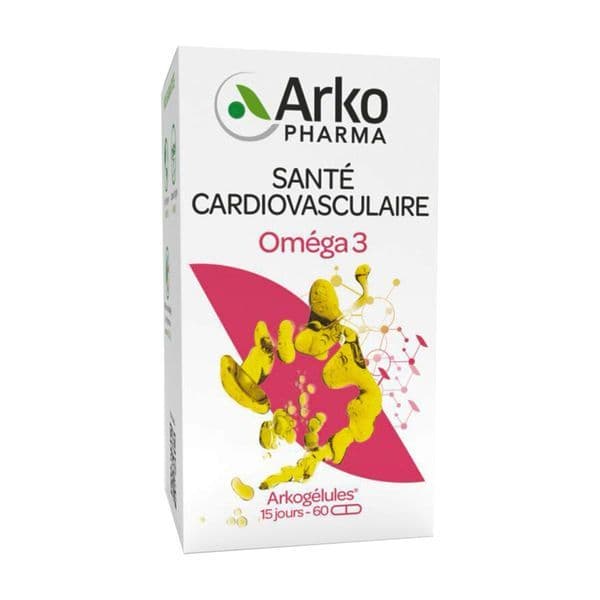 ARKOGELULES OMEGA 3 MARINE CAPS FL/60