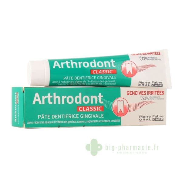 Pierre Fabre Oral Care ARTHRODONT CLASSIC PATE DTF GINGIVALE T/50ML