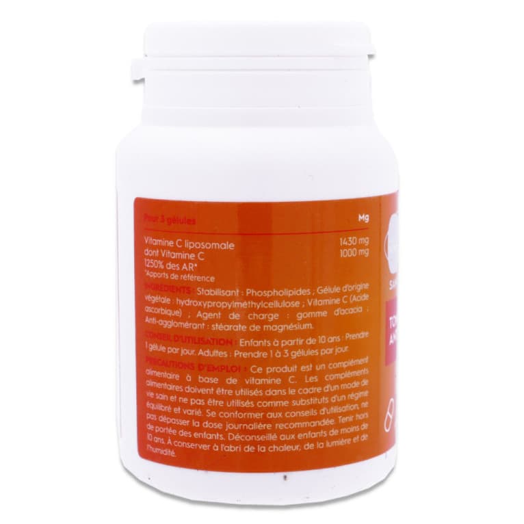 VITAMINE C LIPOSOMEE 90 GELULES 1G PHARMABEST