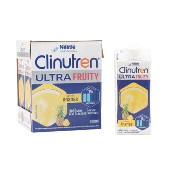 CLINUTREN ULTRA FRUITY NUTRIM ANANAS 4/200ML