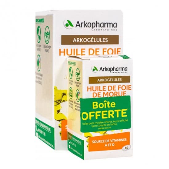 ARKOGELULES HLE FOIE MORUE CAPS FL/220+60