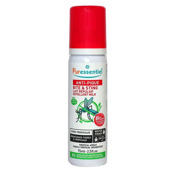 Puressentiel PURESSENTIEL ANTI-PIQUE LAIT REP Z TROP 75ML