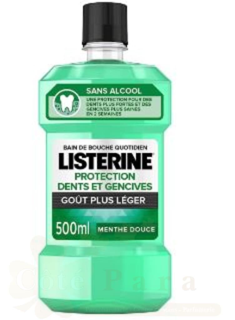 LISTERINE PROT DENT GENC BAIN BCH FL/500ML