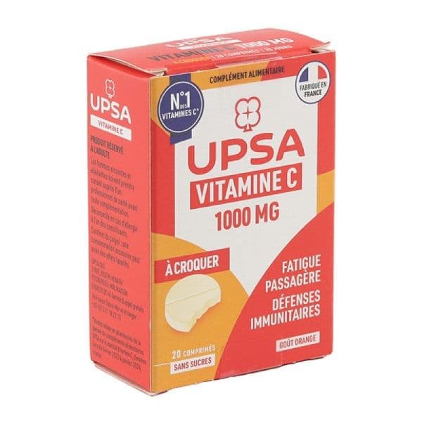 UPSA VIT C 1000 CPR CROQ 2T/10