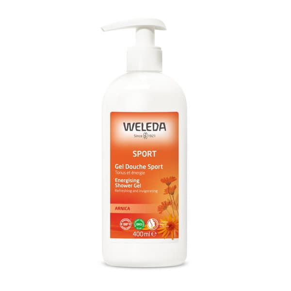 WELEDA SOINS CORPS GEL DCHE SPORT ARN 400ML
