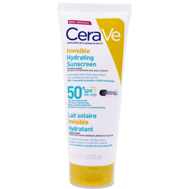 CERAVE SOLAIRE SPF50+ LAIT INVIS HYDRAT 75ML