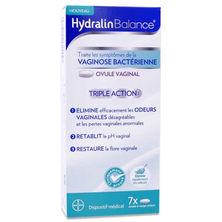 HYDRALIN BALANCE OV VAGINAL TRIPLE ACTION B/7