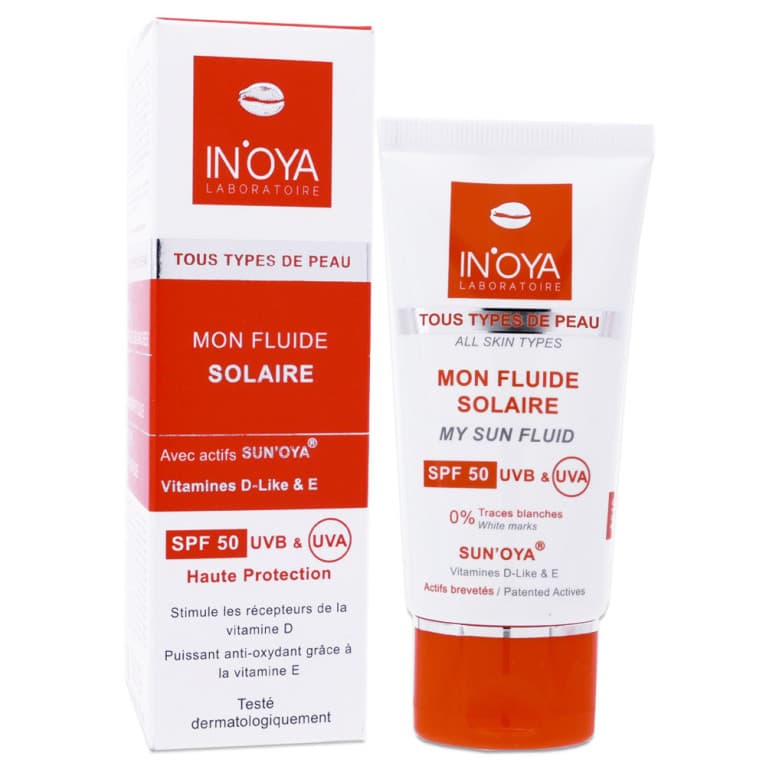 SUN'OYA SPF50 FLDE SOL FL/50ML