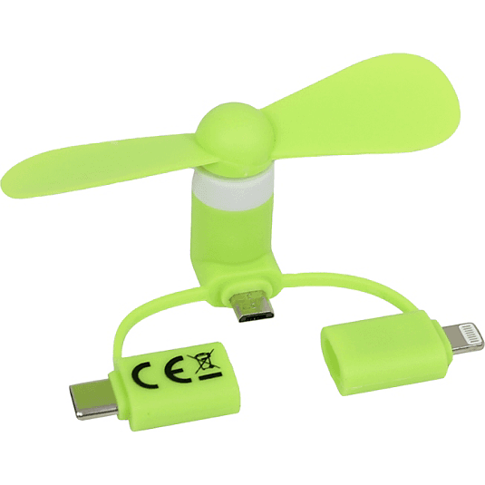 VENTILATEUR POUR SMARTPHONE VERT