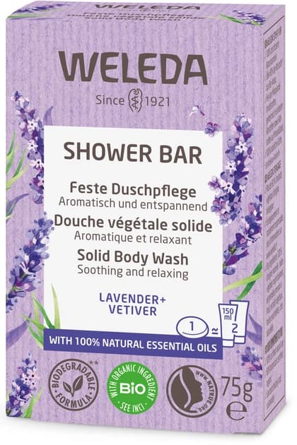 Weleda WELEDA DCHE VEG SOLIDE SAV LAVAND+VETIV B/75G