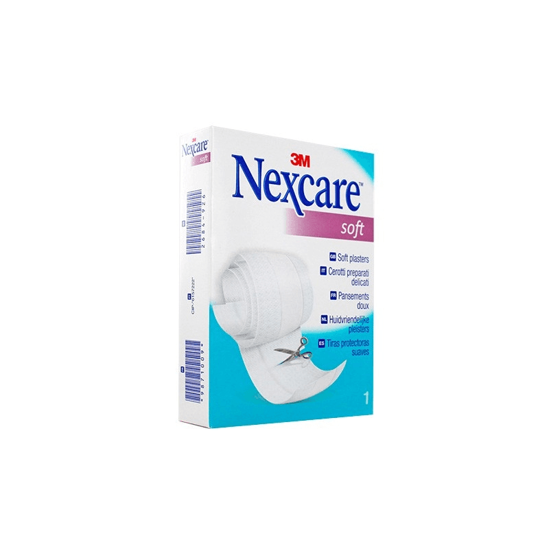 3M NEXCARE SOFT TOUCH BANDE 1M X 8CM
