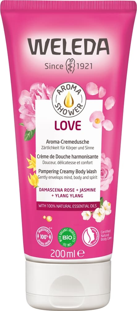 WELEDA AROMA SHOWER LOVE CR DCHE T/200ML