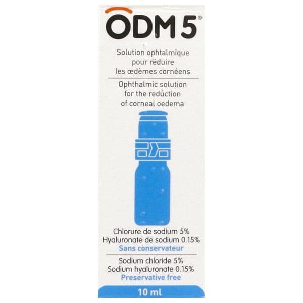 ODM 5 S OPHT OEDEMES CORNEENS FL/10ML