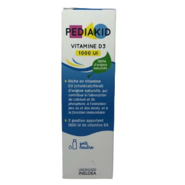 PEDIAKID VITAMINE D3 S BUV FL C-GTT/20ML