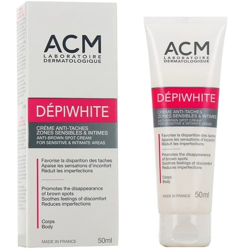 Acm DEPIWHITE CR ANTI-TACH ZONE SENS INT T/50ML