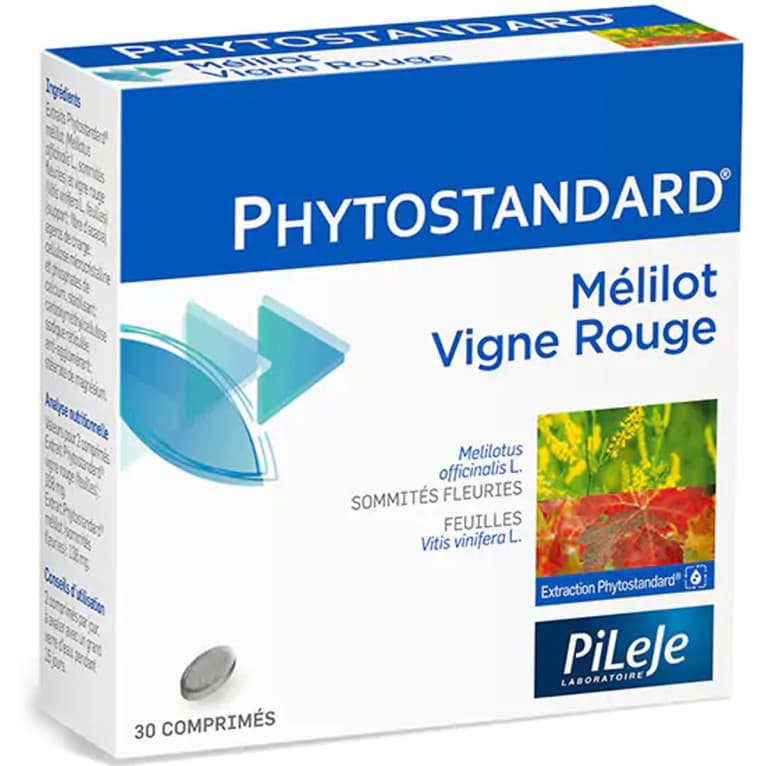 Pileje PHYTOSTANDARD MELILOT VIGNE ROUGE CPR B/30