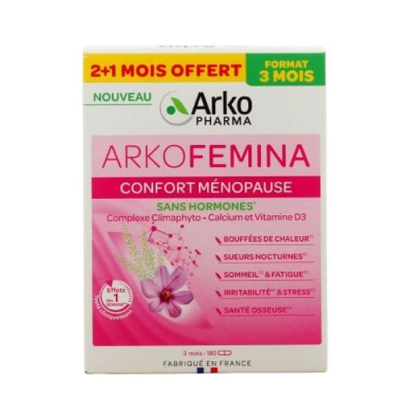 ARKOFEMINA CONFORT MENOPAUSE 180 GELULES